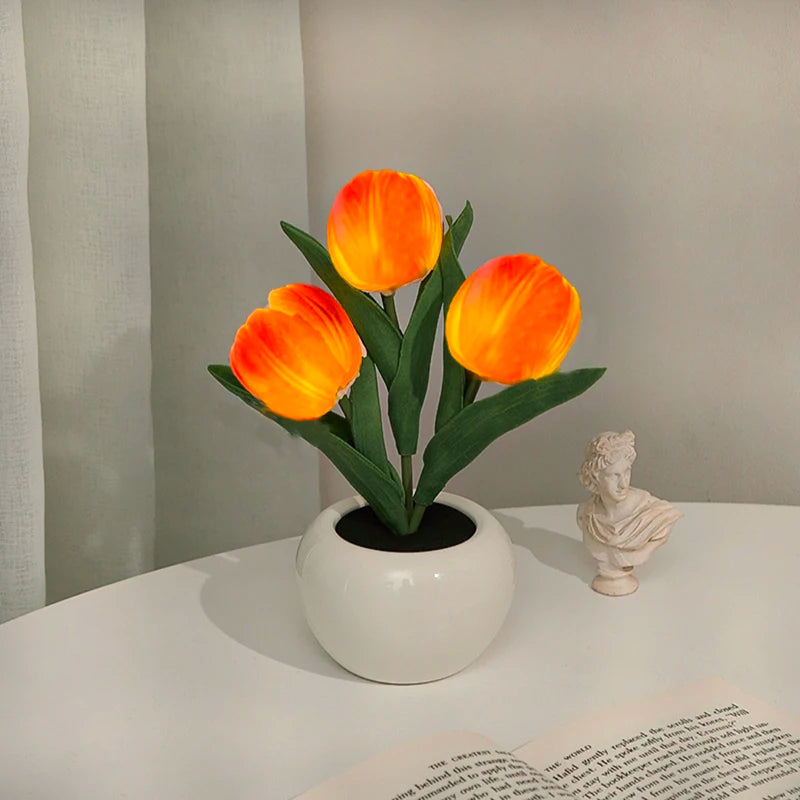LED Tulip Atmosphere Lamp