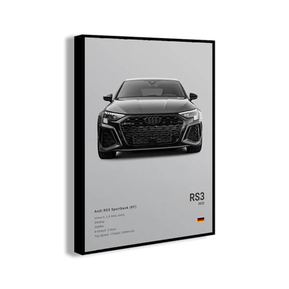 Assorted Cars Canvas Wall Art Print Posters and Decorative Murals