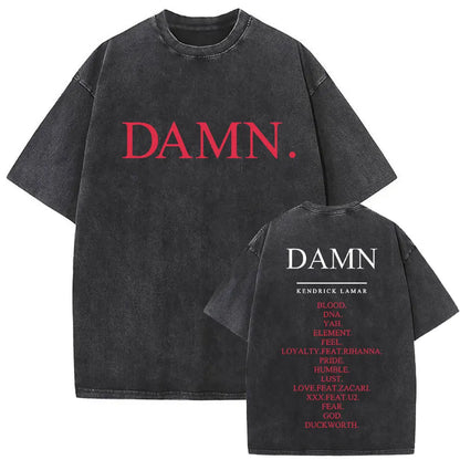 Limited Kendrick Lamar Vintage Crewneck T-shirts