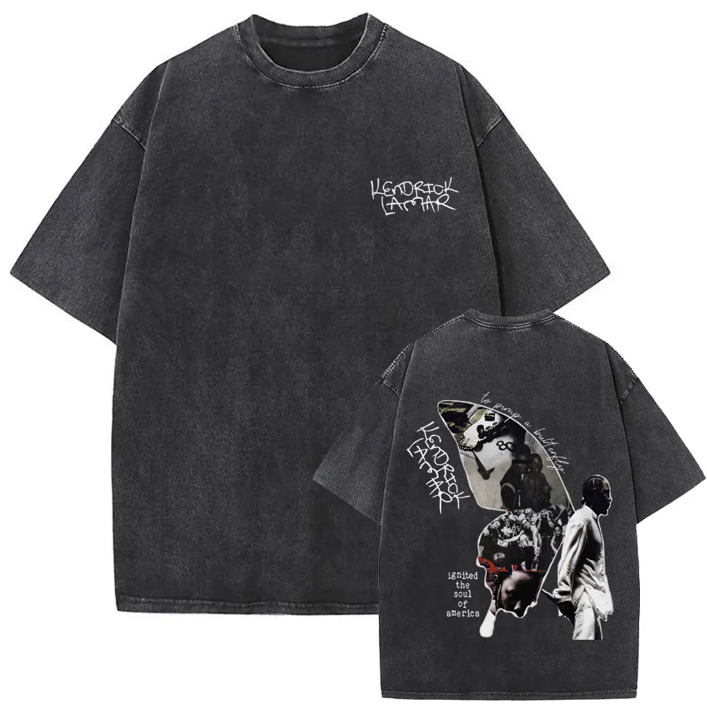 Limited Kendrick Lamar Vintage Crewneck T-shirts