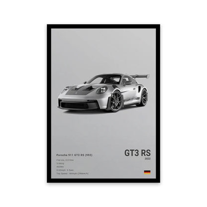 Assorted Cars Canvas Wall Art Print Posters and Decorative Murals