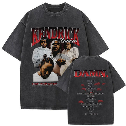 Limited Kendrick Lamar Vintage Crewneck T-shirts