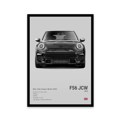 Assorted Cars Canvas Wall Art Print Posters and Decorative Murals