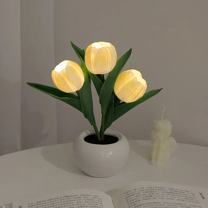 LED Tulip Atmosphere Lamp