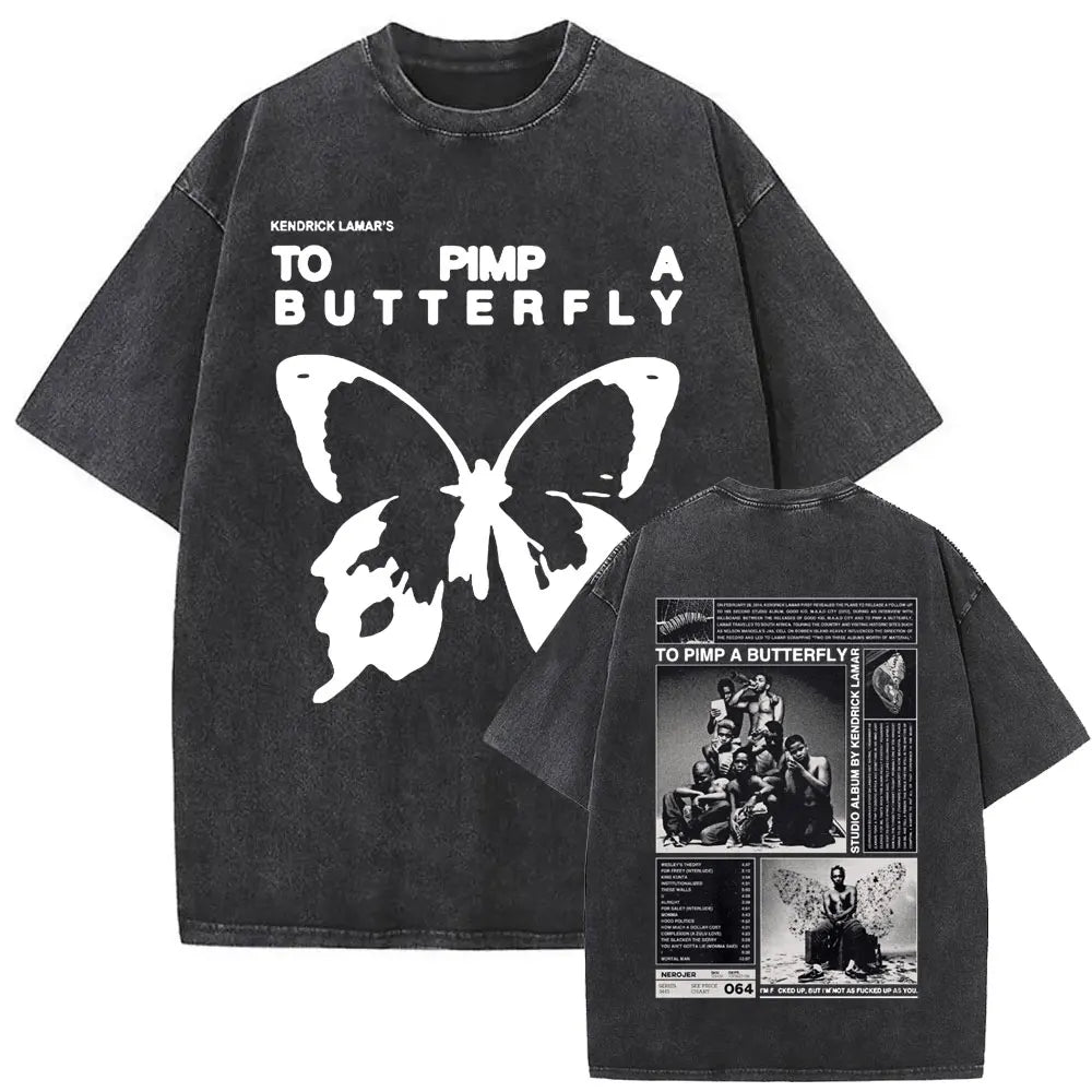 Limited Kendrick Lamar Vintage Crewneck T-shirts