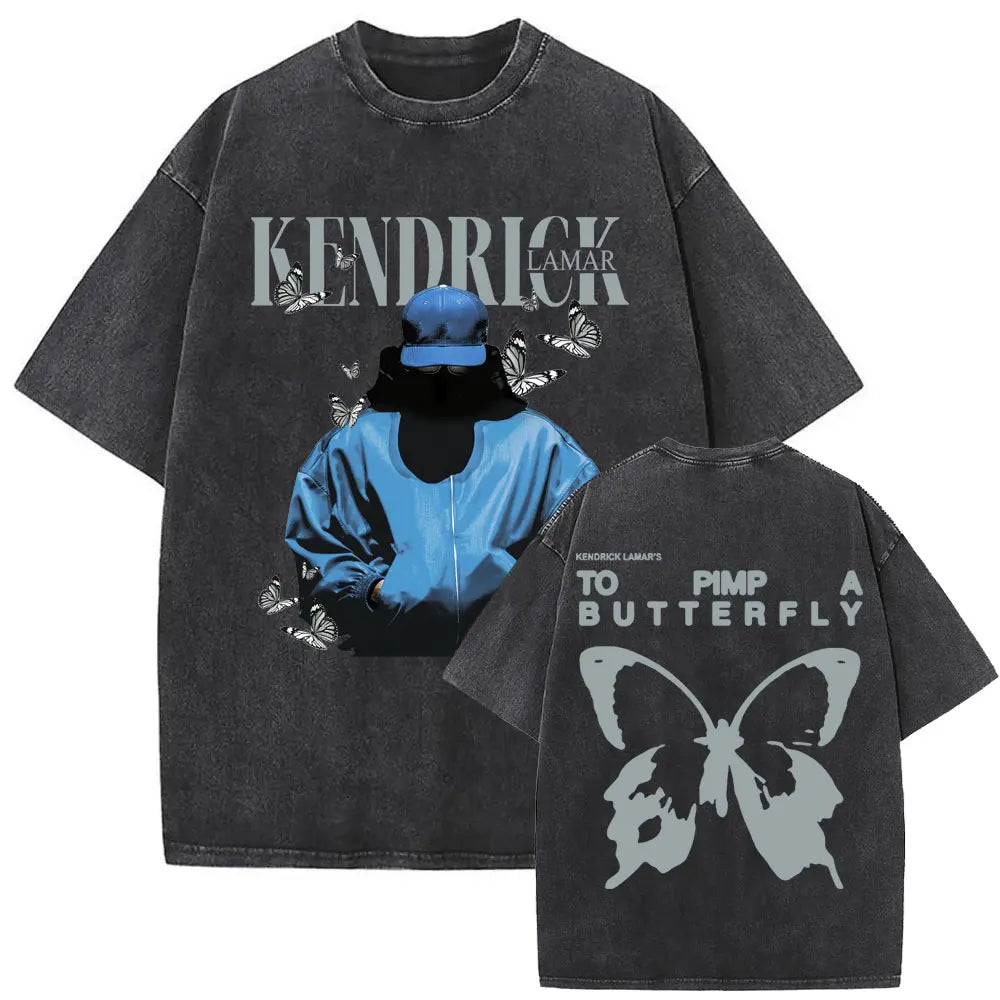 Limited Kendrick Lamar Vintage Crewneck T-shirts