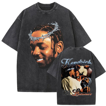 Limited Kendrick Lamar Vintage Crewneck T-shirts