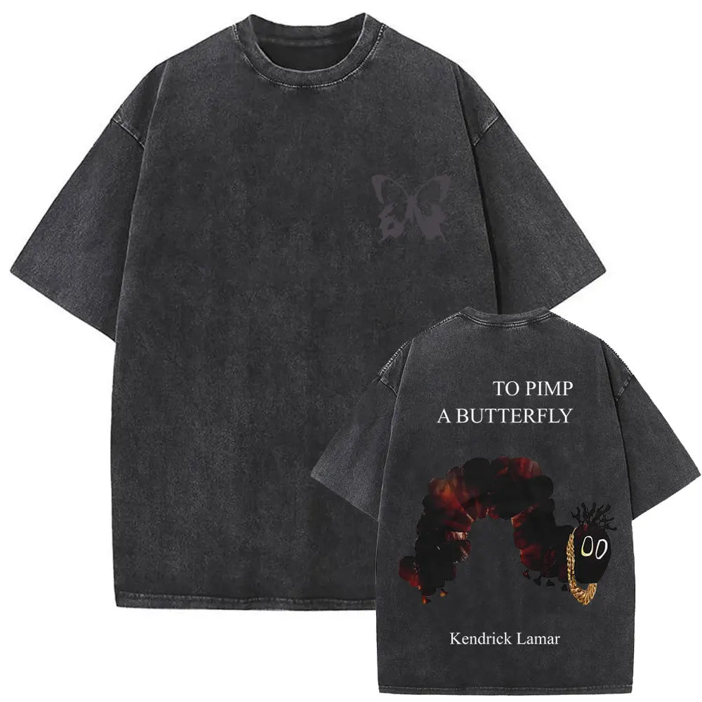 Limited Kendrick Lamar Vintage Crewneck T-shirts