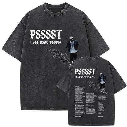 Limited Kendrick Lamar Vintage Crewneck T-shirts